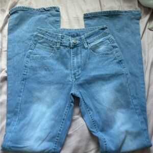 Light blue jeans